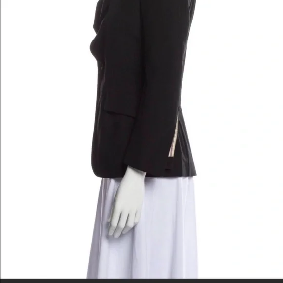 Junya Wananabe Comme des Garcons Black Wool Blazer - Picture 3 of 14